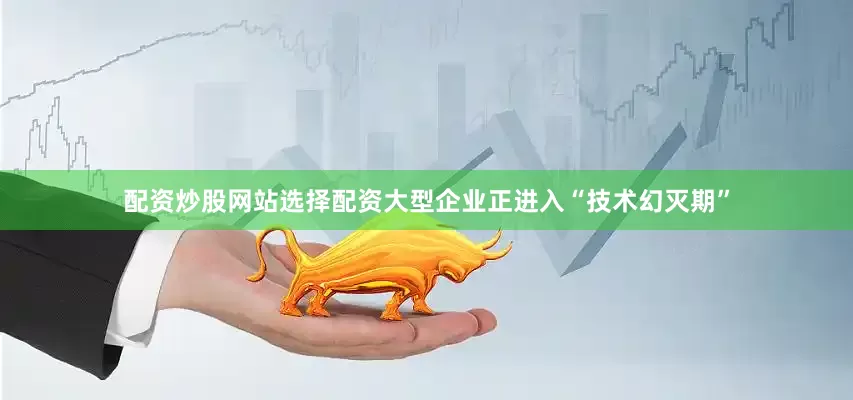 配资炒股网站选择配资大型企业正进入“技术幻灭期”